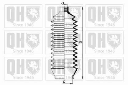 Quinton Hazell QG1458 Пыльник рулевой рейки Quinton Hazell QG1458 Пыльник рулевой рейки