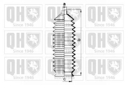 Quinton Hazell QG1462 Пыльник рулевой рейки