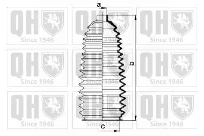 Quinton Hazell QG1463 Пыльник рулевой рейки Quinton Hazell QG1463 Пыльник рулевой рейки