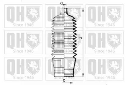 Quinton Hazell QG1464 Пыльник рулевой рейки Quinton Hazell QG1464 Пыльник рулевой рейки
