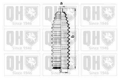 Quinton Hazell QG1467 Пильник рульової рейки