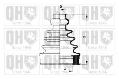 Quinton Hazell QJB1037 Dust boot kit axle joint