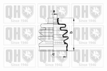 Quinton Hazell QJB106 Dust boot kit axle joint