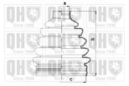 Quinton Hazell QJB1063 Dust boot kit axle joint Quinton Hazell QJB1063 Dust boot kit axle joint
