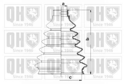 Quinton Hazell QJB1066 Dust boot kit axle joint
