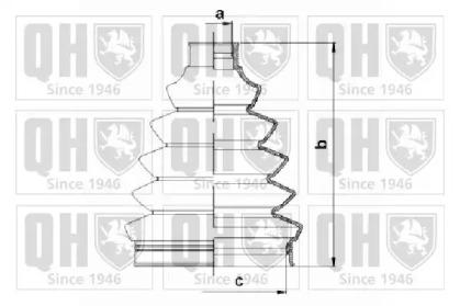Quinton Hazell QJB1071 Dust boot kit axle joint Quinton Hazell QJB1071 Dust boot kit axle joint