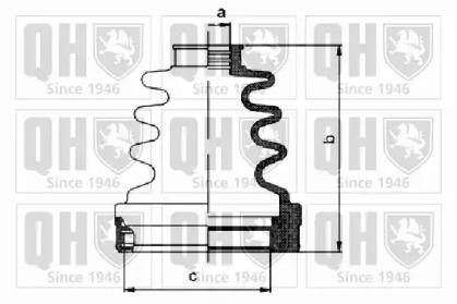 Quinton Hazell QJB1129 Пильник привідного валу Quinton Hazell QJB1129 Пильник привідного валу