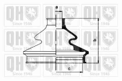 Quinton Hazell QJB1158 Dust boot kit axle joint