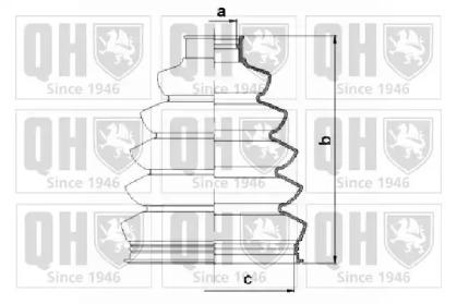 Quinton Hazell QJB1159 Пильник привідного валу Quinton Hazell QJB1159 Пильник привідного валу
