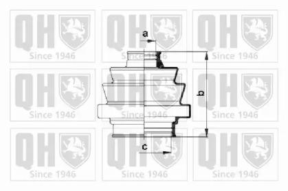 Quinton Hazell QJB121 Dust boot kit axle joint Quinton Hazell QJB121 Dust boot kit axle joint