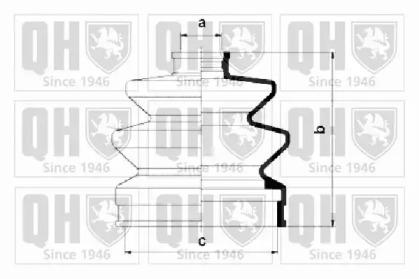 Quinton Hazell QJB131 Пыльник приводного вала Quinton Hazell QJB131 Пыльник приводного вала
