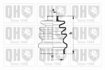 Quinton Hazell QJB167 Dust boot kit axle joint Quinton Hazell QJB167 Dust boot kit axle joint
