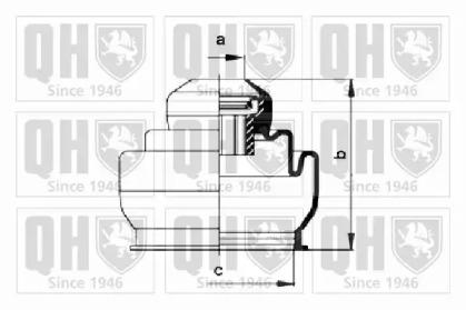 Quinton Hazell QJB176 Пыльник приводного вала Quinton Hazell QJB176 Пыльник приводного вала