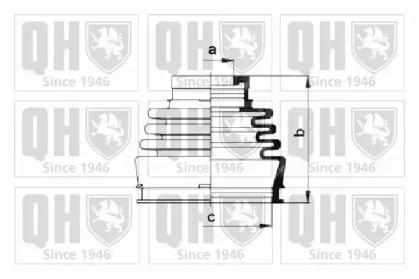 Quinton Hazell QJB220 Dust boot kit axle joint Quinton Hazell QJB220 Dust boot kit axle joint