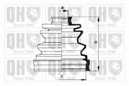 Quinton Hazell QJB223 Dust boot kit axle joint Quinton Hazell QJB223 Dust boot kit axle joint