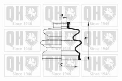 Quinton Hazell QJB2600 Dust boot kit axle joint