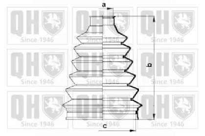 Quinton Hazell QJB2754 Пильник привідного валу Quinton Hazell QJB2754 Пильник привідного валу