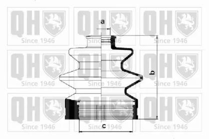 Quinton Hazell QJB342 Dust boot kit axle joint Quinton Hazell QJB342 Dust boot kit axle joint