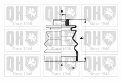 Quinton Hazell QJB361 Dust boot kit axle joint Quinton Hazell QJB361 Dust boot kit axle joint