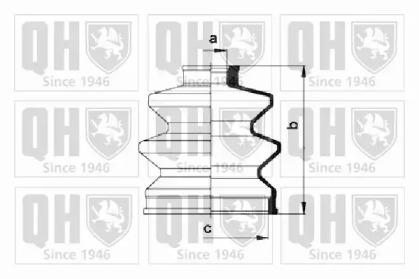 Quinton Hazell QJB423 Пыльник приводного вала Quinton Hazell QJB423 Пыльник приводного вала