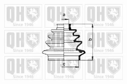 Quinton Hazell QJB426 Dust boot kit axle joint