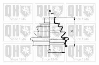 Quinton Hazell QJB482 Пильник привідного валу Quinton Hazell QJB482 Пильник привідного валу