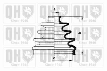 Quinton Hazell QJB495 Dust boot kit axle joint Quinton Hazell QJB495 Dust boot kit axle joint