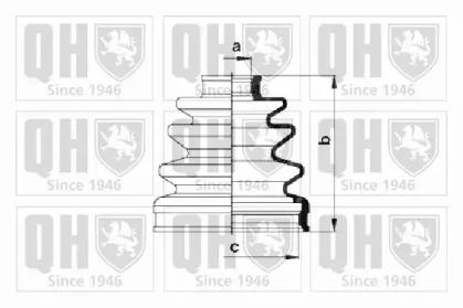 Quinton Hazell QJB521 Dust boot kit axle joint Quinton Hazell QJB521 Dust boot kit axle joint