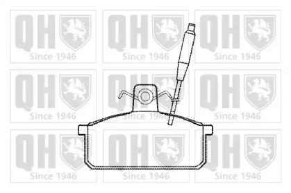 Quinton Hazell BP557 Brake pads Quinton Hazell BP557 Brake pads
