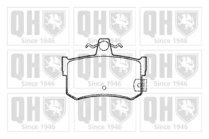 Quinton Hazell BP745 Brake pads Quinton Hazell BP745 Brake pads