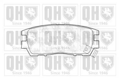 Quinton Hazell BP761 Brake pads Quinton Hazell BP761 Brake pads