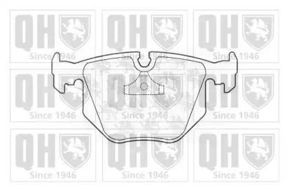 Quinton Hazell BP827 Колодки тормозные Quinton Hazell BP827 Колодки тормозные