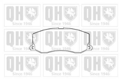 Quinton Hazell BP854 Brake pads