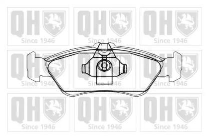 Quinton Hazell BP869 Колодки гальмівні Quinton Hazell BP869 Колодки гальмівні