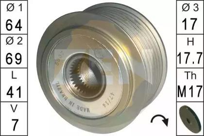 ERA (Messmer) 219141 Шкив генератора ERA (Messmer) 219141 Шкив генератора