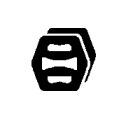 IMASAF 09.10.76 Exhaust pipe support IMASAF 09.10.76 Exhaust pipe support