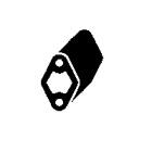 IMASAF 09.10.92 Кронштейн системи випуску відпрацьованих газів IMASAF 09.10.92 Кронштейн системи випуску відпрацьованих газів