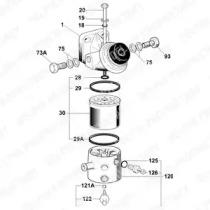 Delphi 6260B684B Фільтр паливний