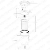 Delphi 6350170 Фільтр паливний