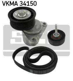 SKF VKMA 34150 Ремінь поліклиновий SKF VKMA 34150 Ремінь поліклиновий