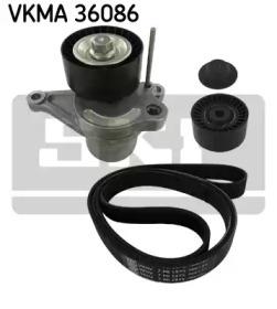 SKF VKMA 36086 Ремінь поліклиновий SKF VKMA 36086 Ремінь поліклиновий