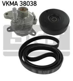 SKF VKMA 38038 Ремінь поліклиновий SKF VKMA 38038 Ремінь поліклиновий