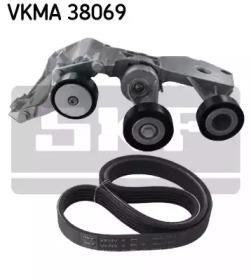 SKF VKMA 38069 Ремень поликлиновой SKF VKMA 38069 Ремень поликлиновой