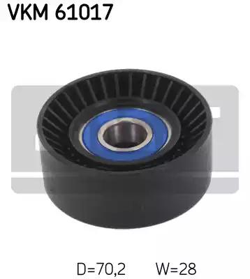SKF VKM 61017 Ролик натяжной SKF VKM 61017 Ролик натяжной