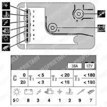 Delphi HDC125 Реле свічок розжарювання