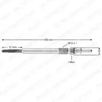 Delphi HDS384 Свічка розжарювання Delphi HDS384 Свічка розжарювання