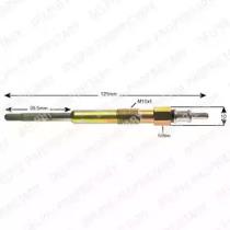 Delphi HDS387 Свічка розжарювання