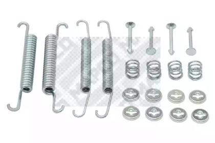 Mapco 9116 Монтажний комплект гальмівних колодок Mapco 9116 Монтажний комплект гальмівних колодок