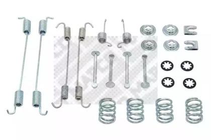 Mapco 9130 Монтажний комплект гальмівних колодок