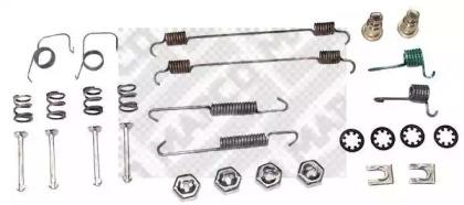 Mapco 9131 Монтажний комплект гальмівних колодок